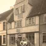 Lebensmittelgeschäft Richard Beiroth in der Westerhafenstraße 15, um 1925