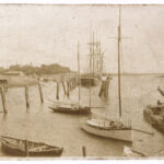 Im Hafen, um 1900
