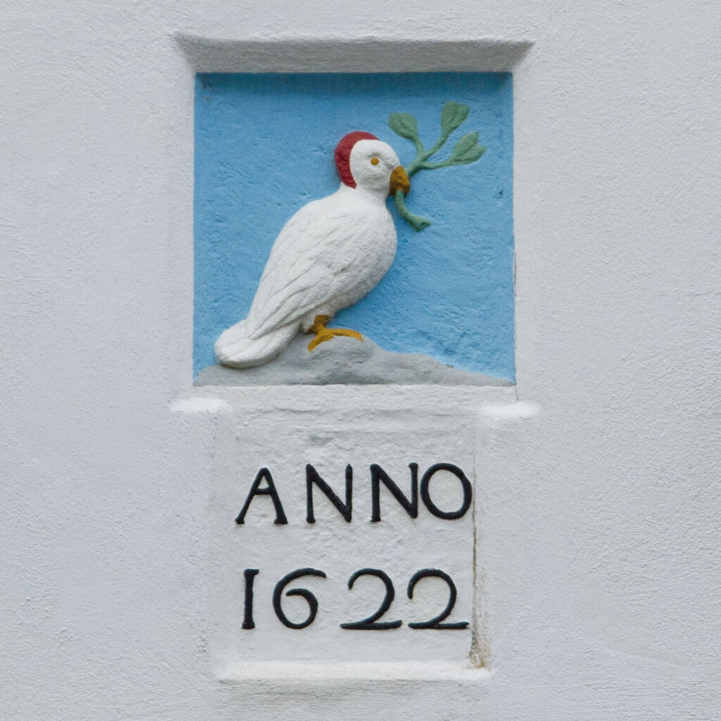 Hausmarke Friedenstaube