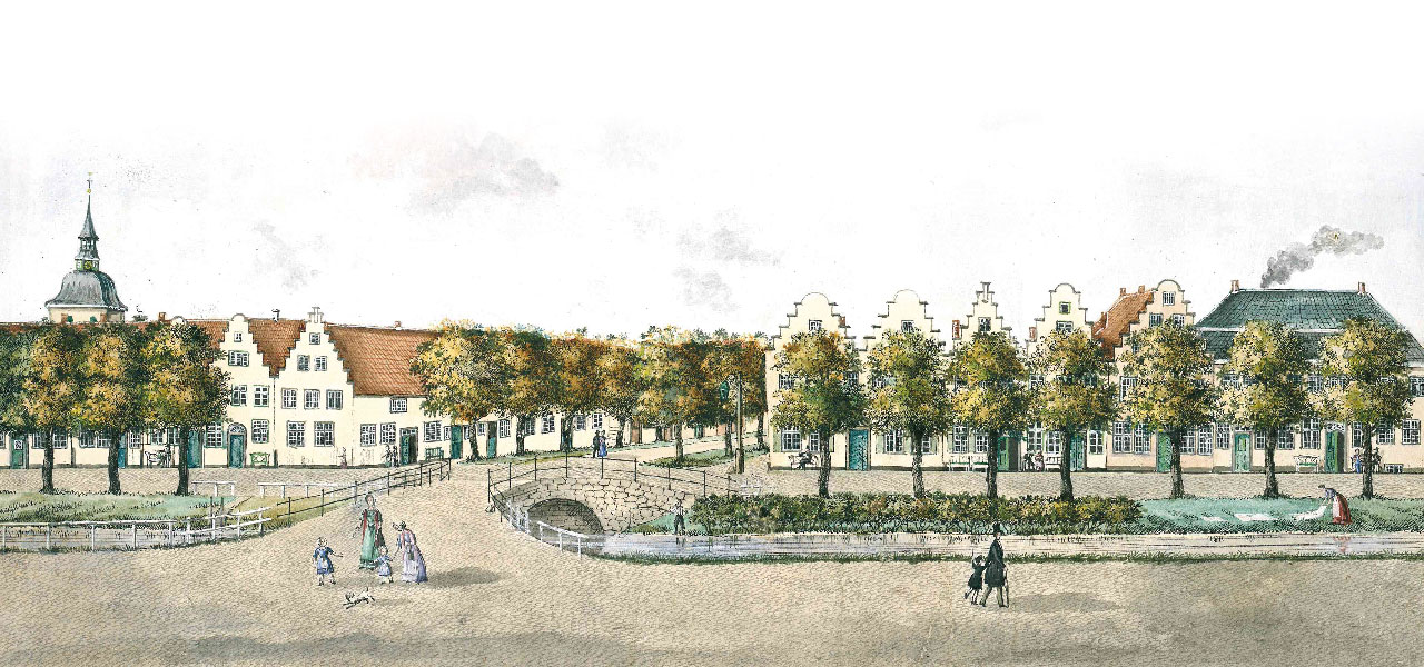 Stadfeld Friedrichstadt, du Ferrang